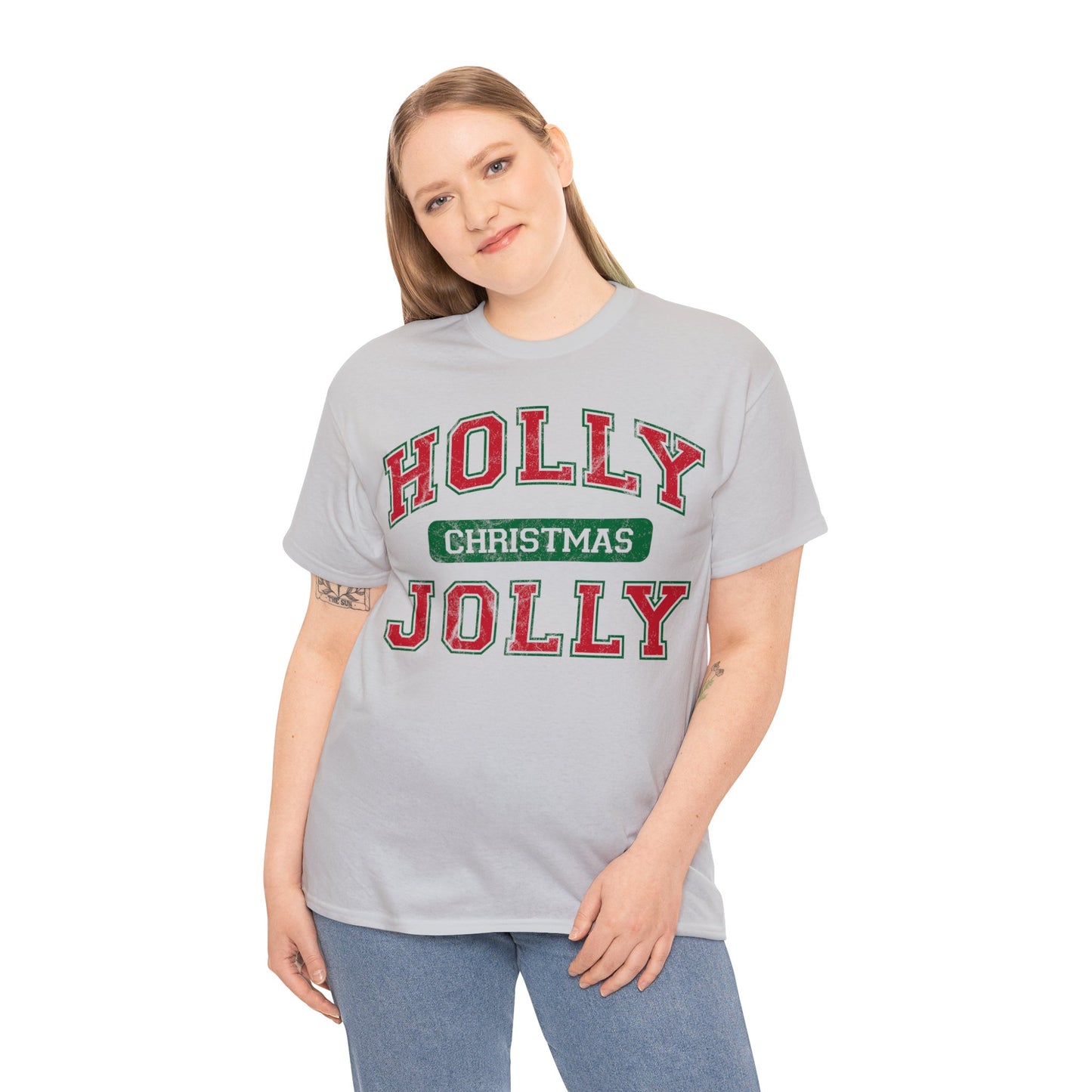 Holly Jolly Christmas Distressed