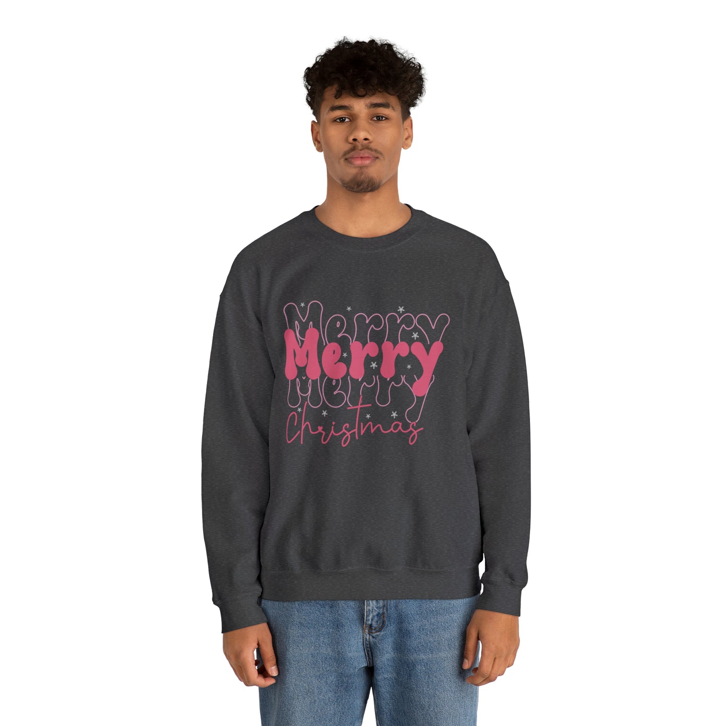 Merry Merry Christmas Crewneck Sweatshirt