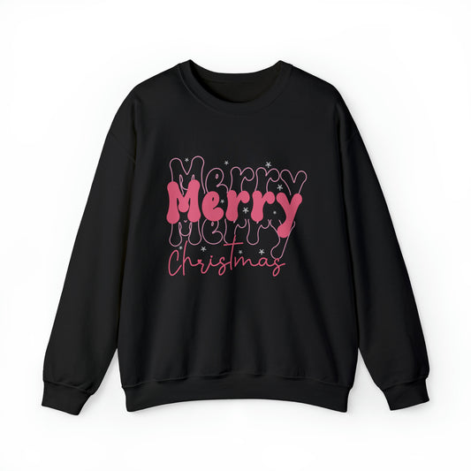 Merry Merry Christmas Crewneck Sweatshirt