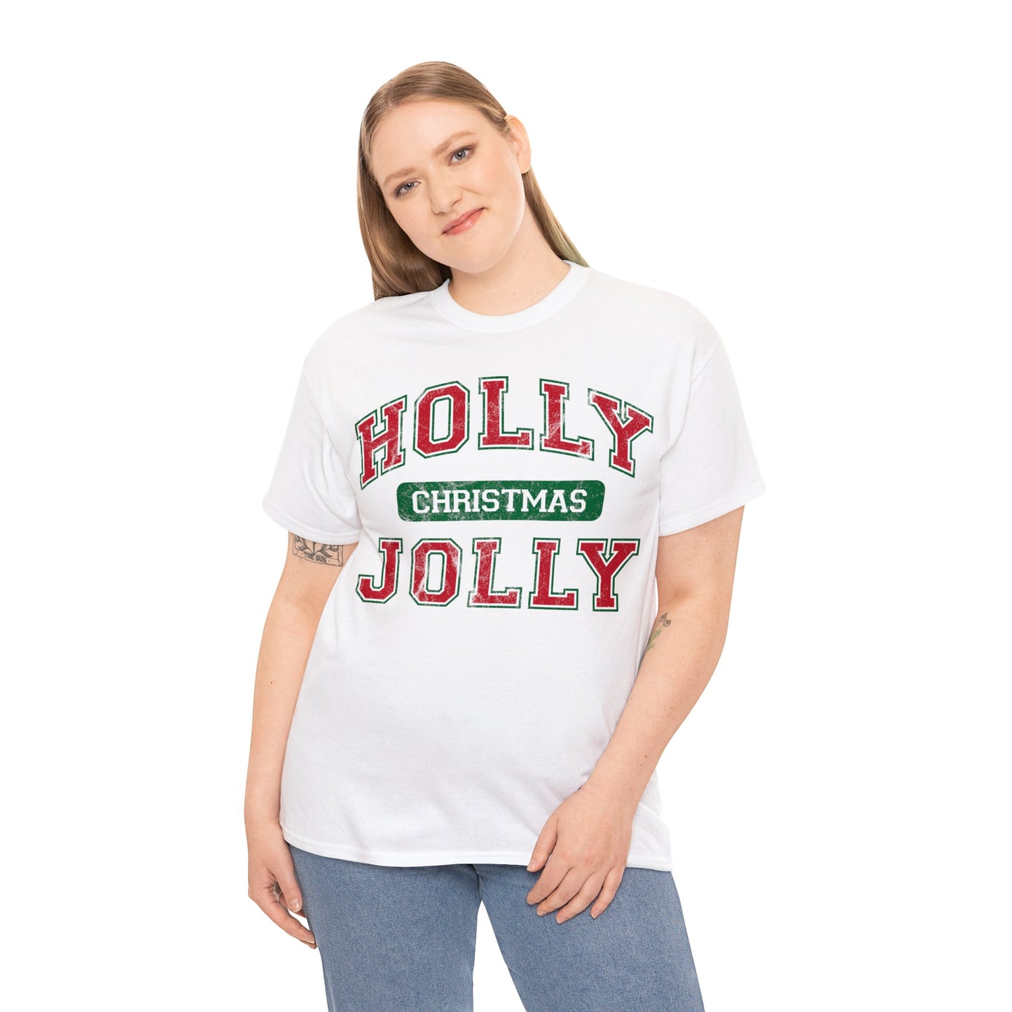 Holly Jolly Christmas Distressed