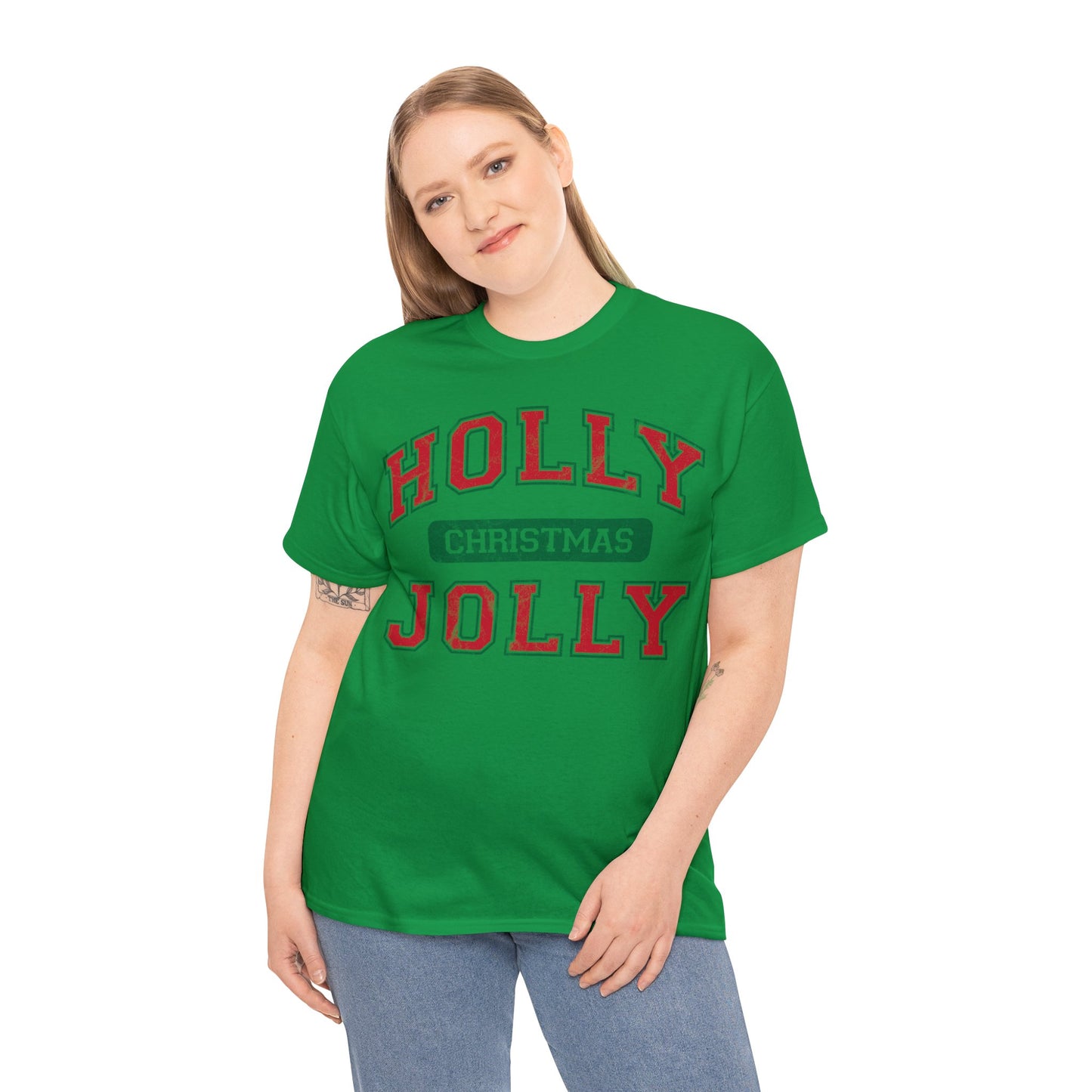 Holly Jolly Christmas Distressed