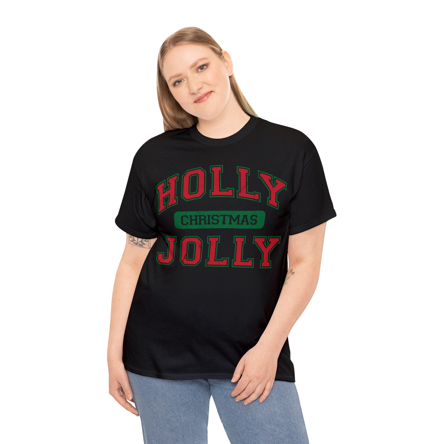 Holly Jolly Christmas Distressed