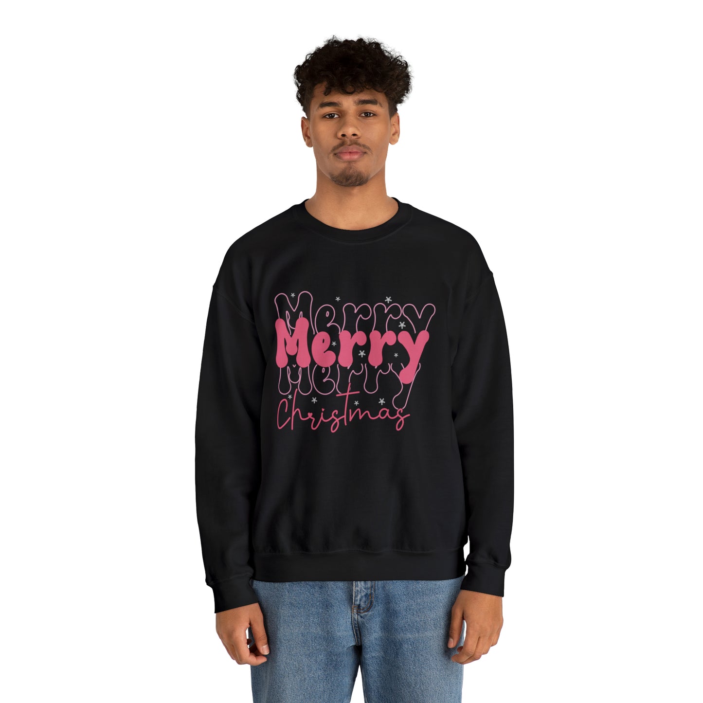 Merry Merry Christmas Crewneck Sweatshirt