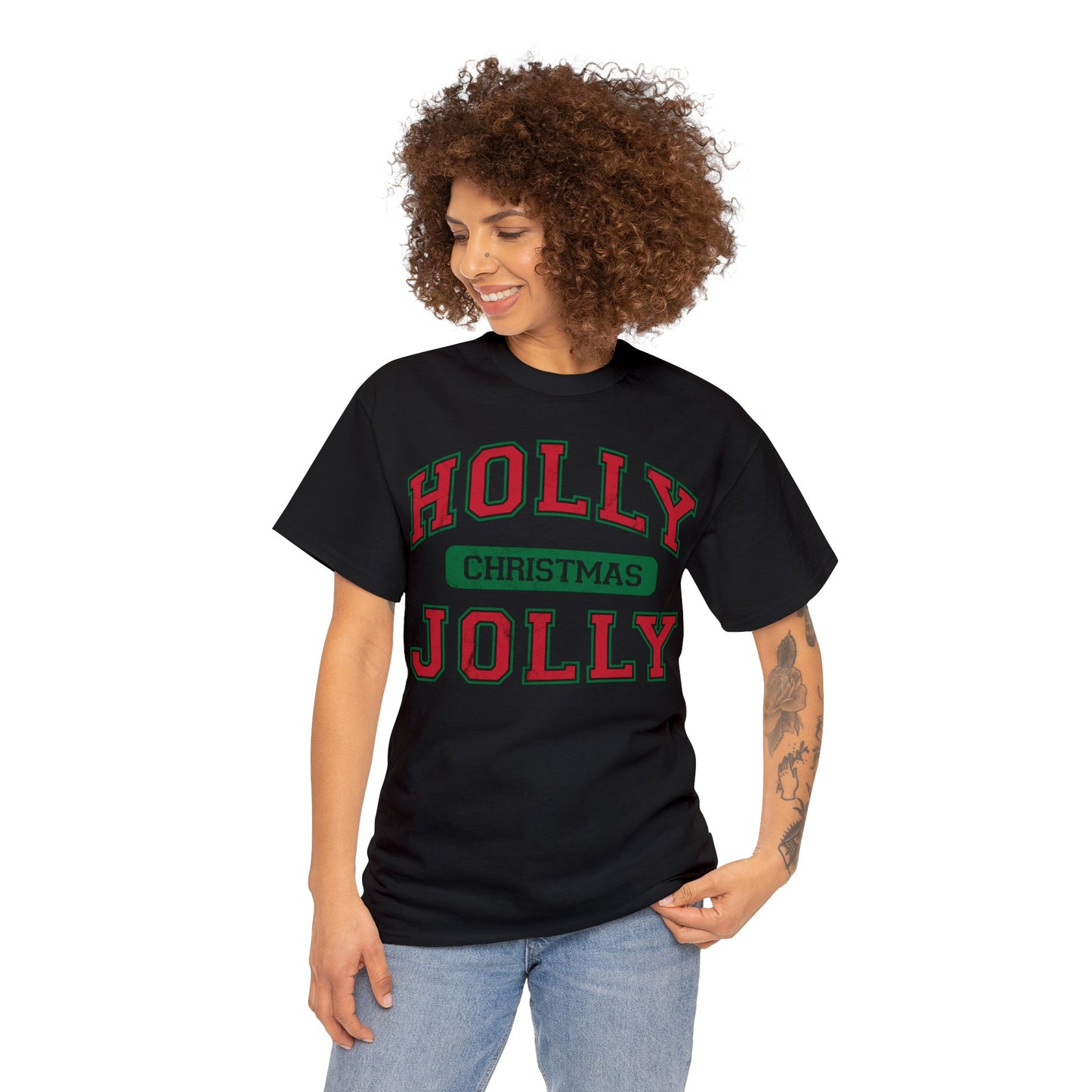 Holly Jolly Christmas Distressed