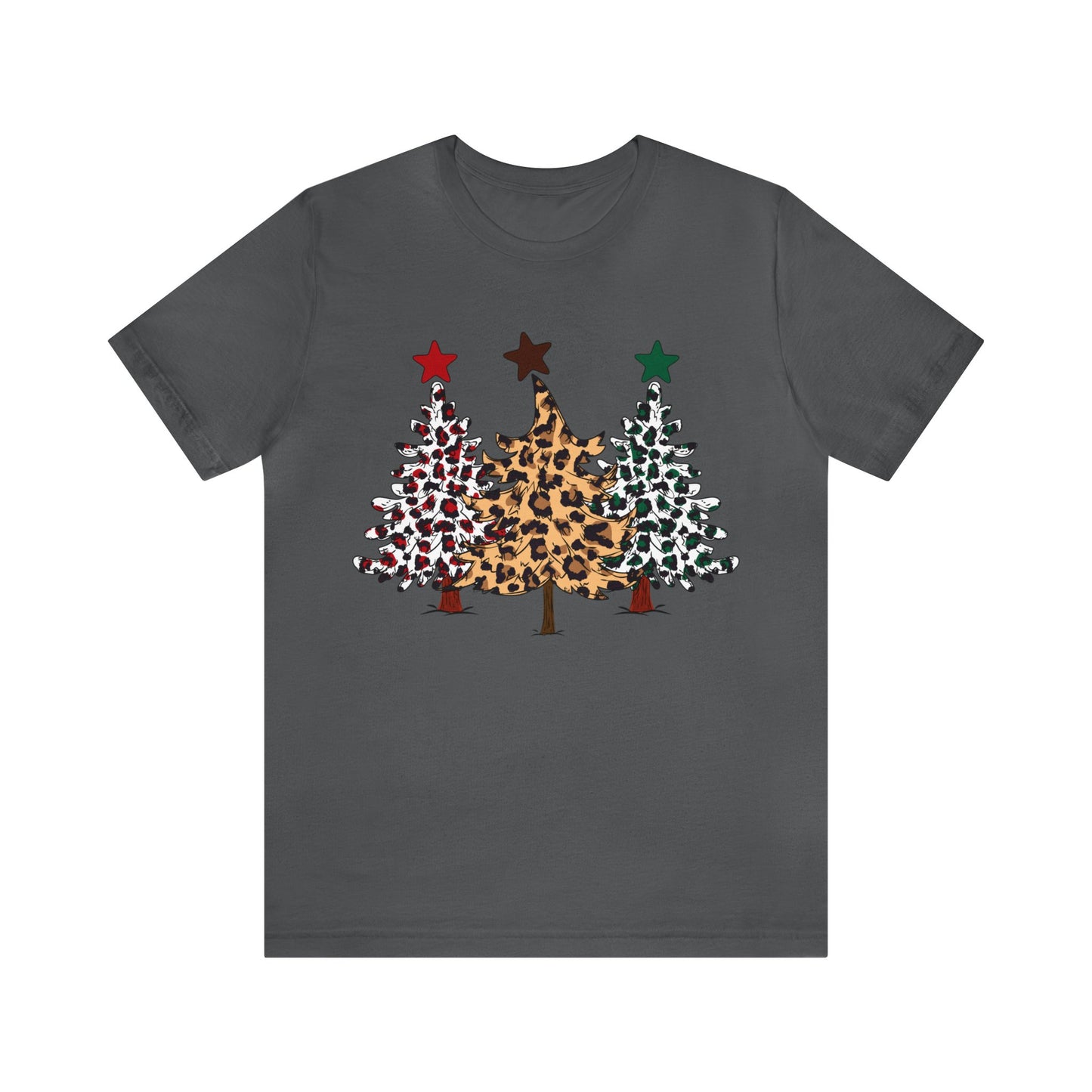 Pine Leopard Christmas Tree Trio