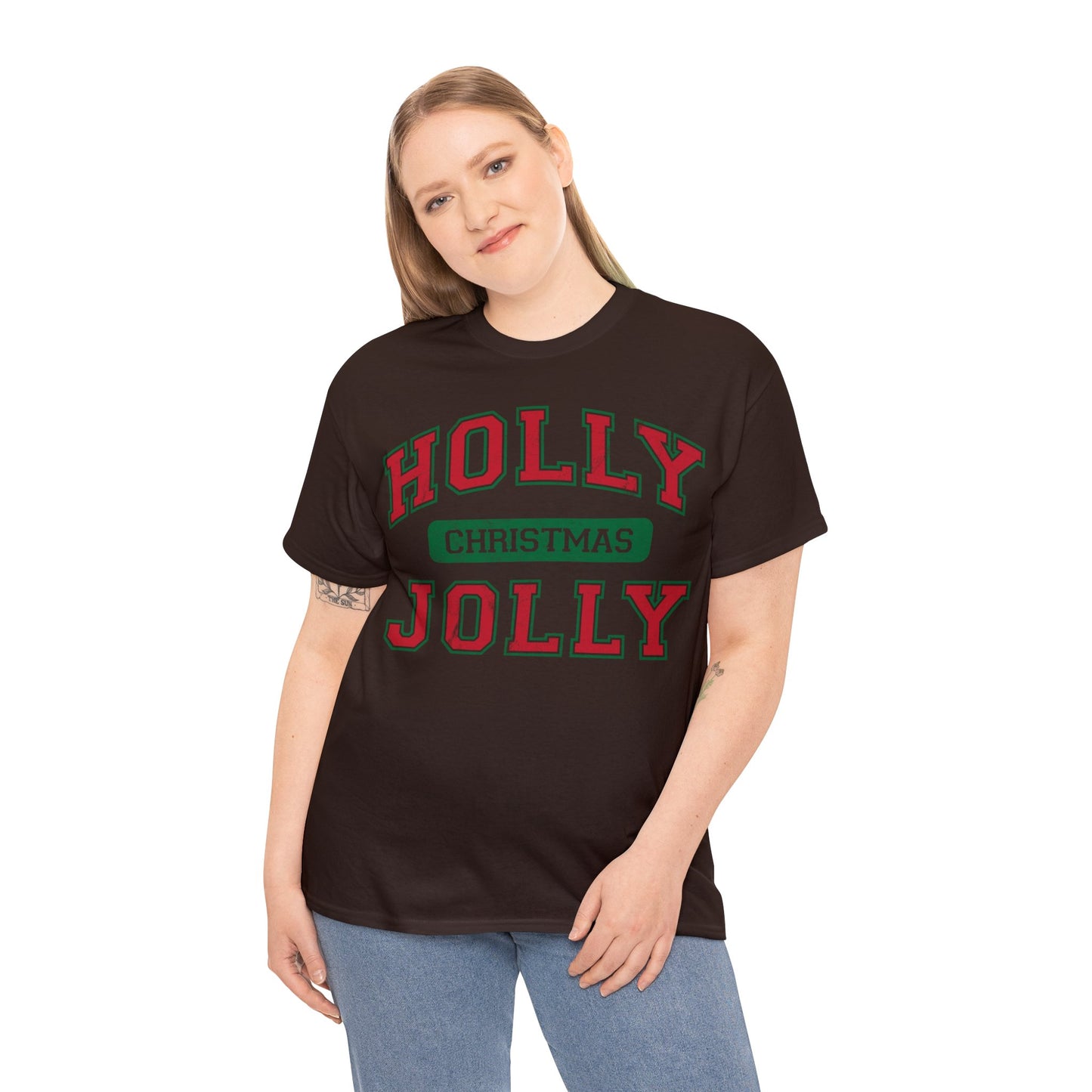 Holly Jolly Christmas Distressed