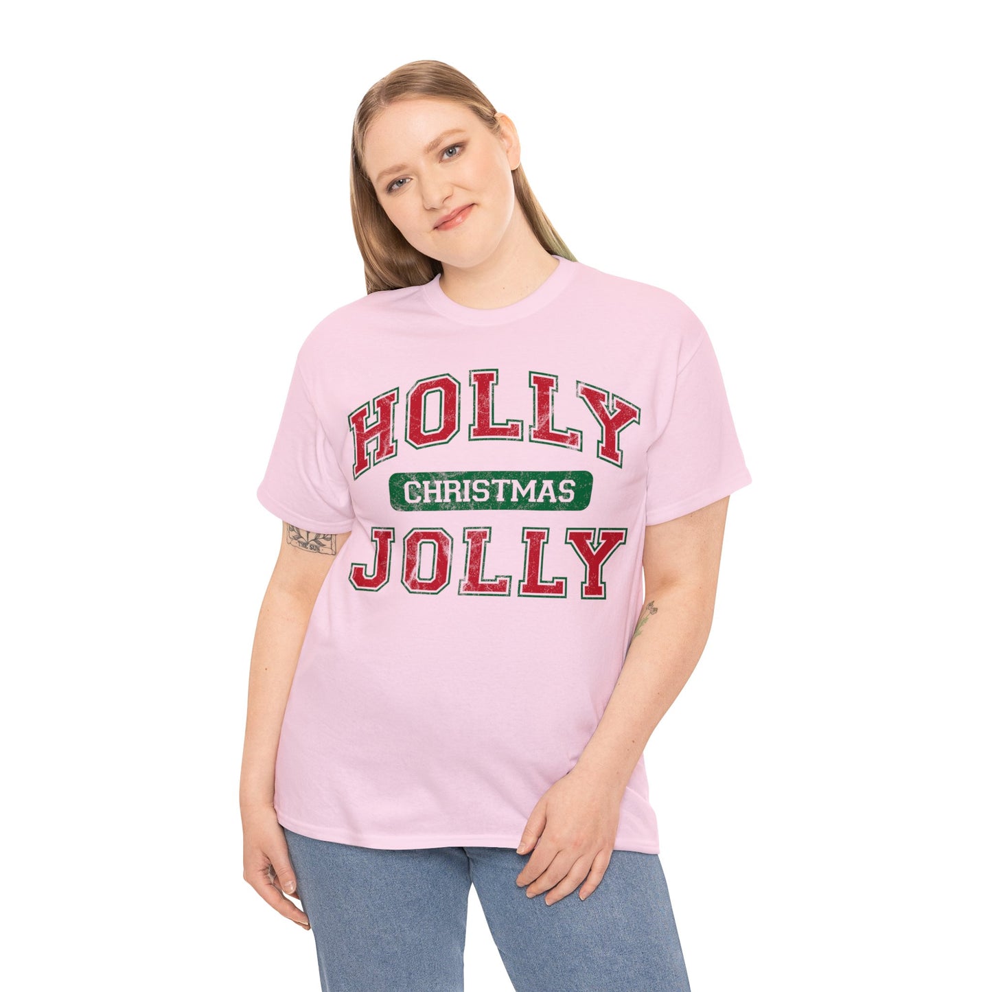 Holly Jolly Christmas Distressed