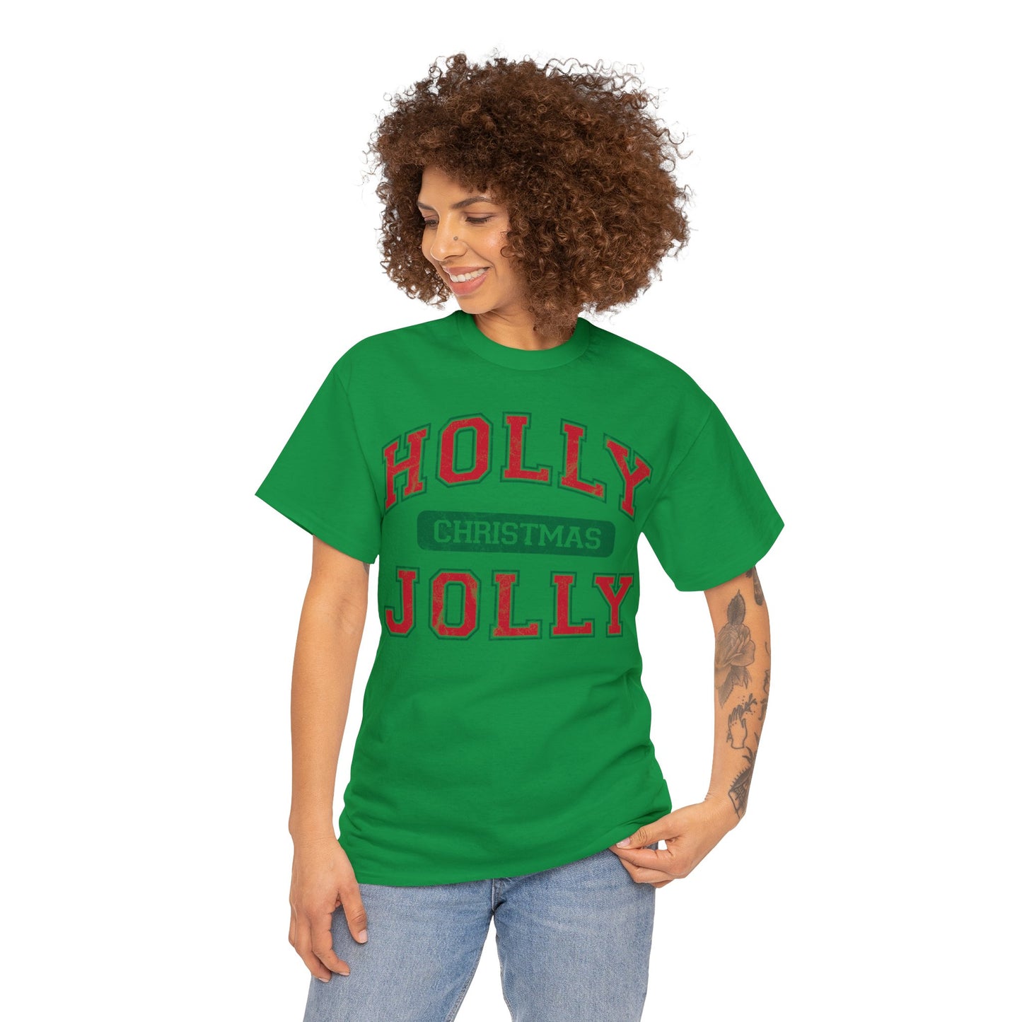 Holly Jolly Christmas Distressed