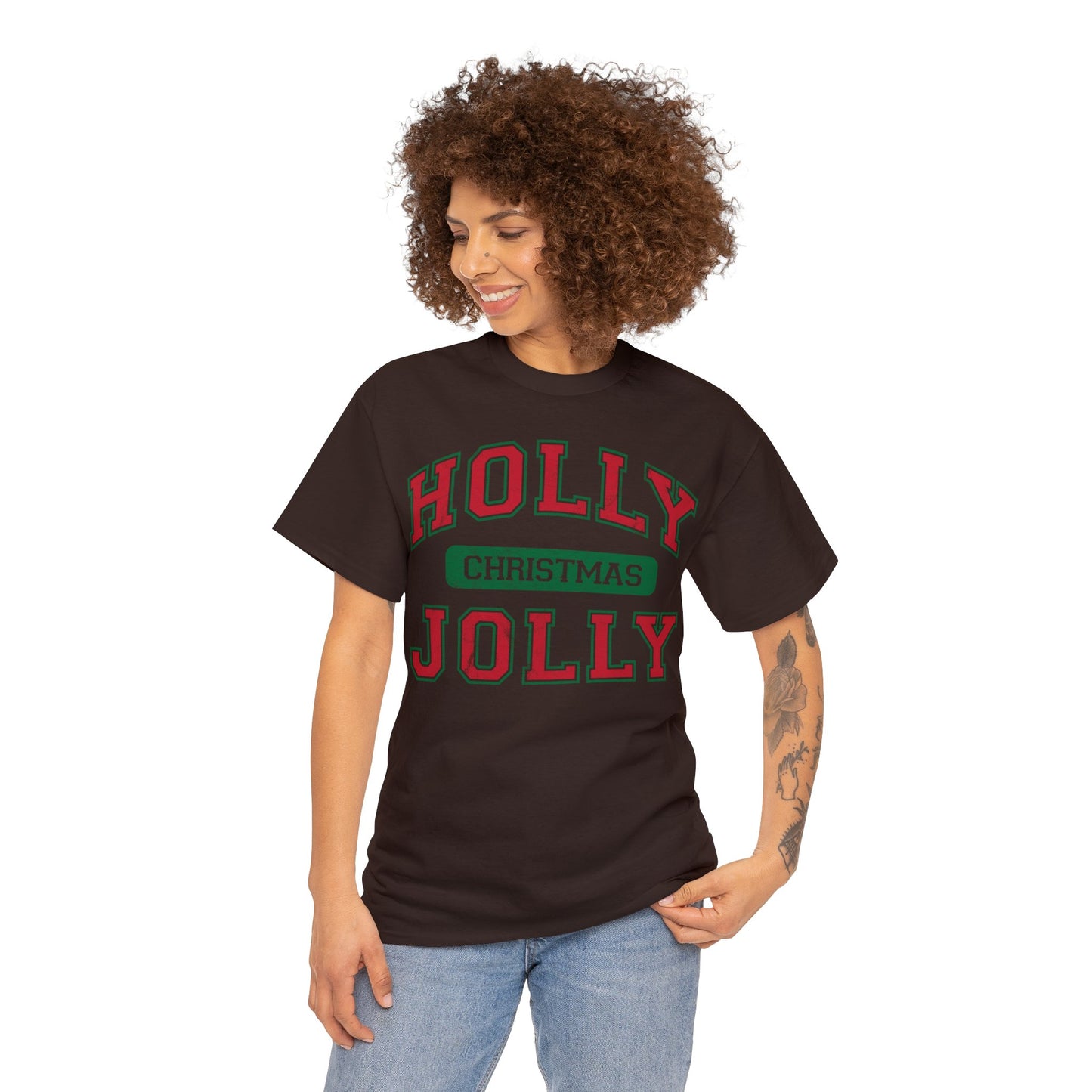 Holly Jolly Christmas Distressed