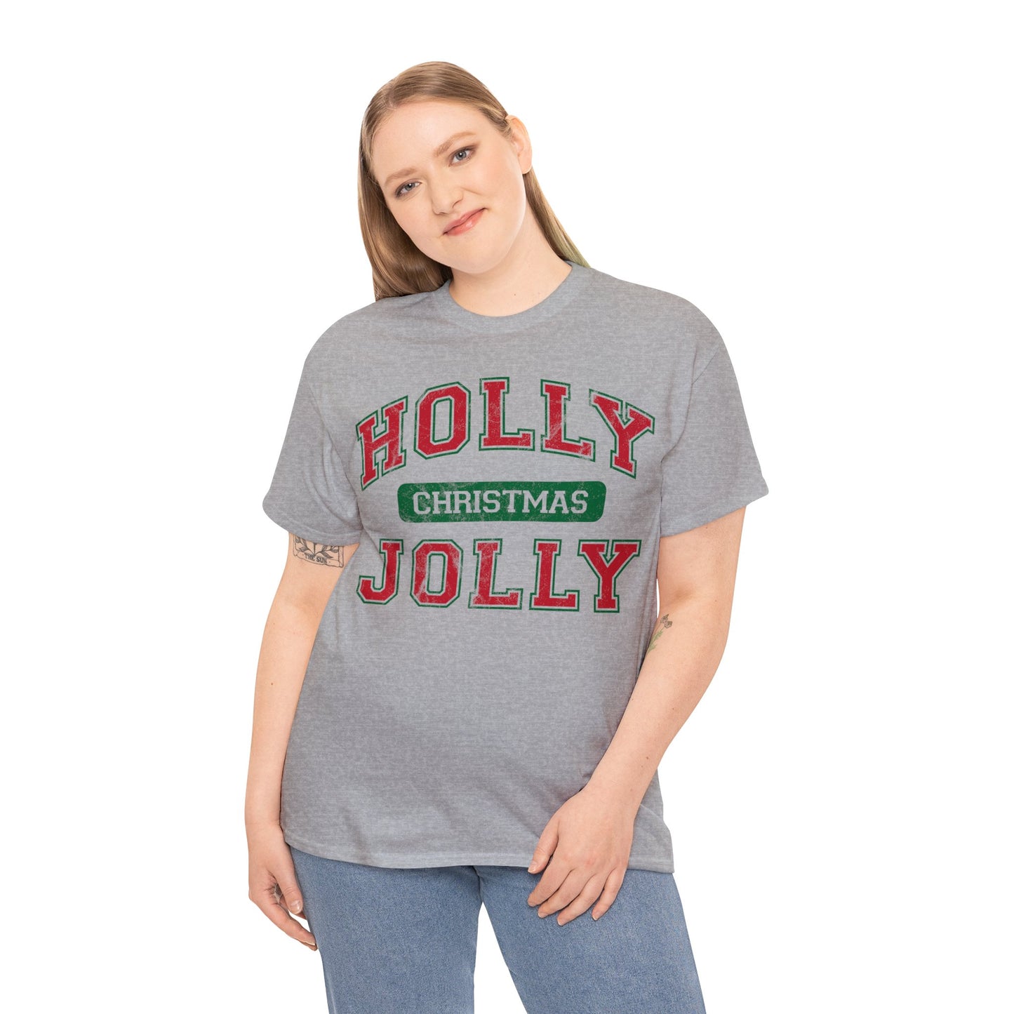 Holly Jolly Christmas Distressed