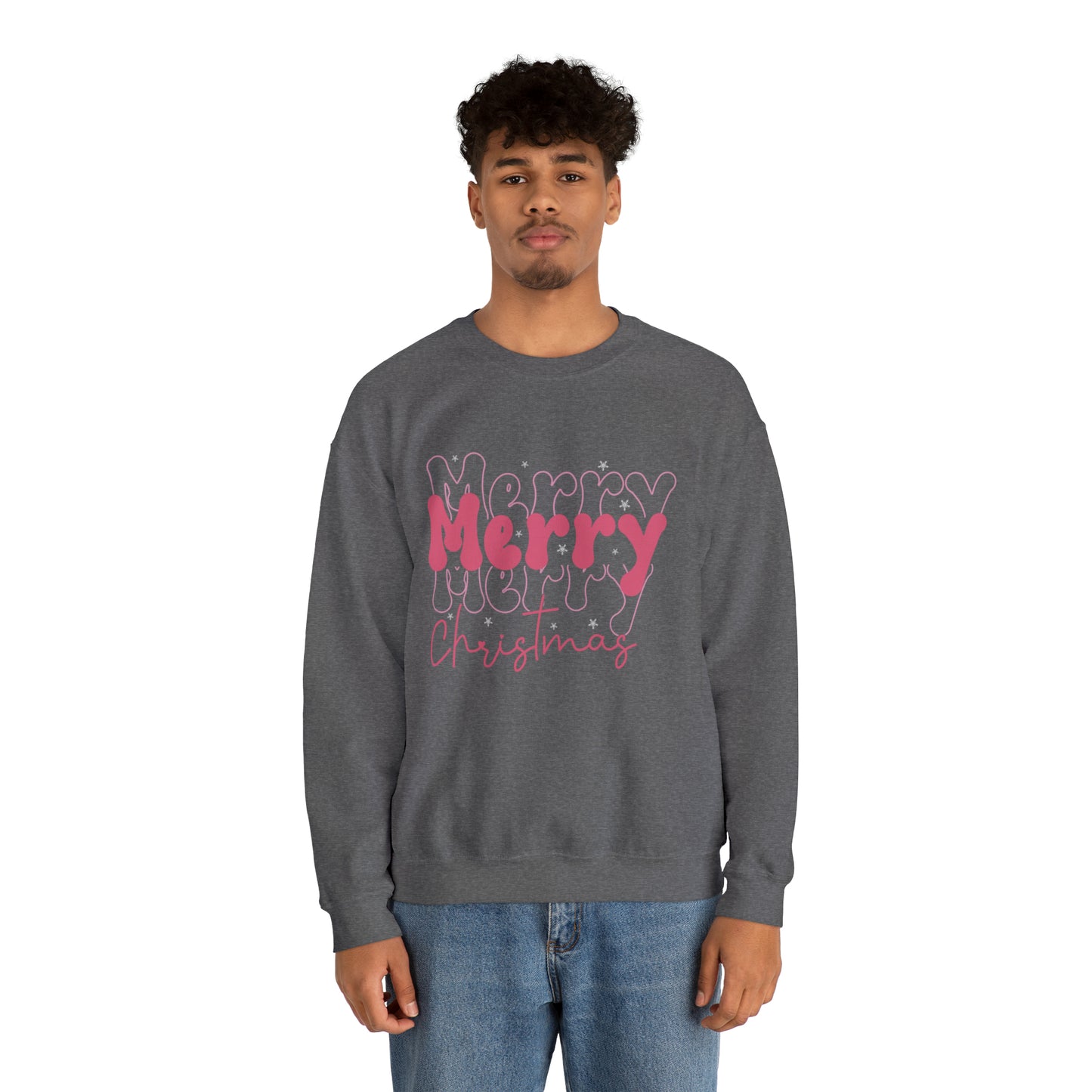 Merry Merry Christmas Crewneck Sweatshirt