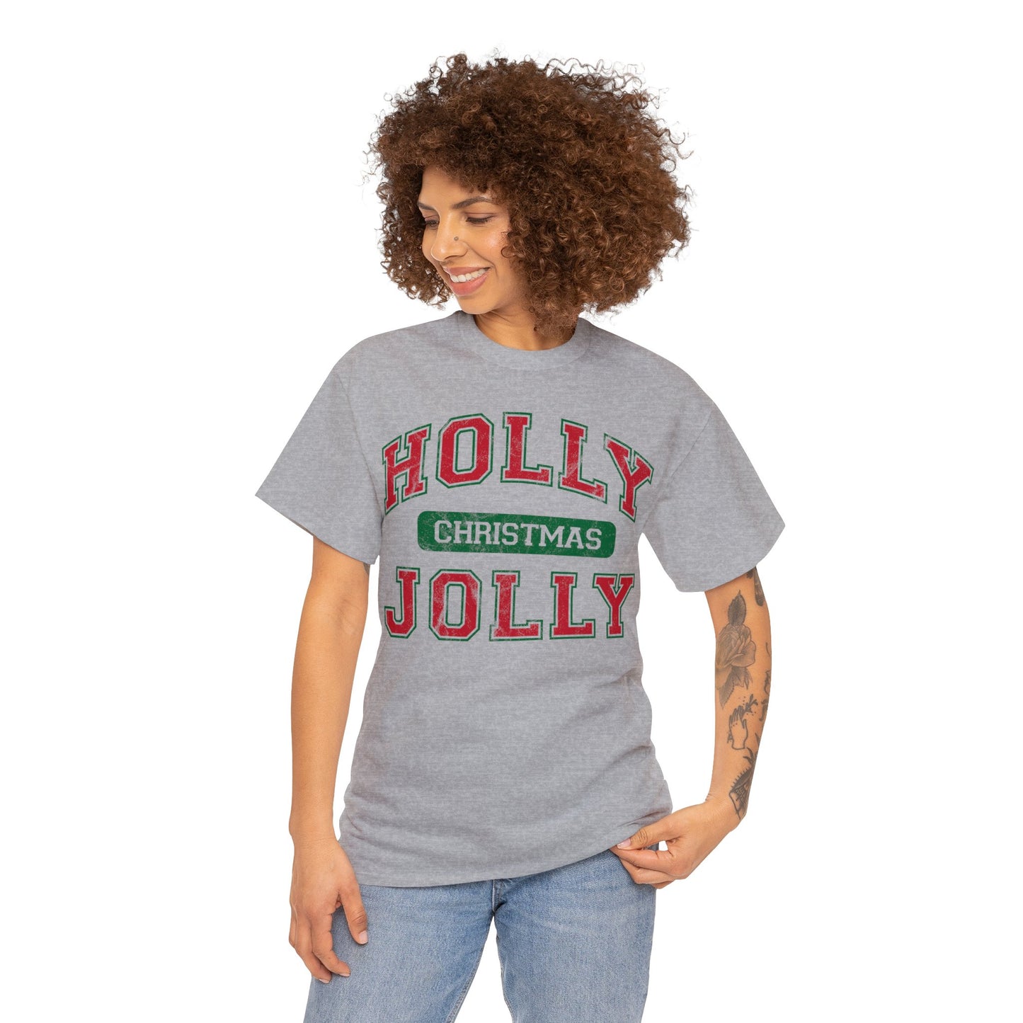 Holly Jolly Christmas Distressed