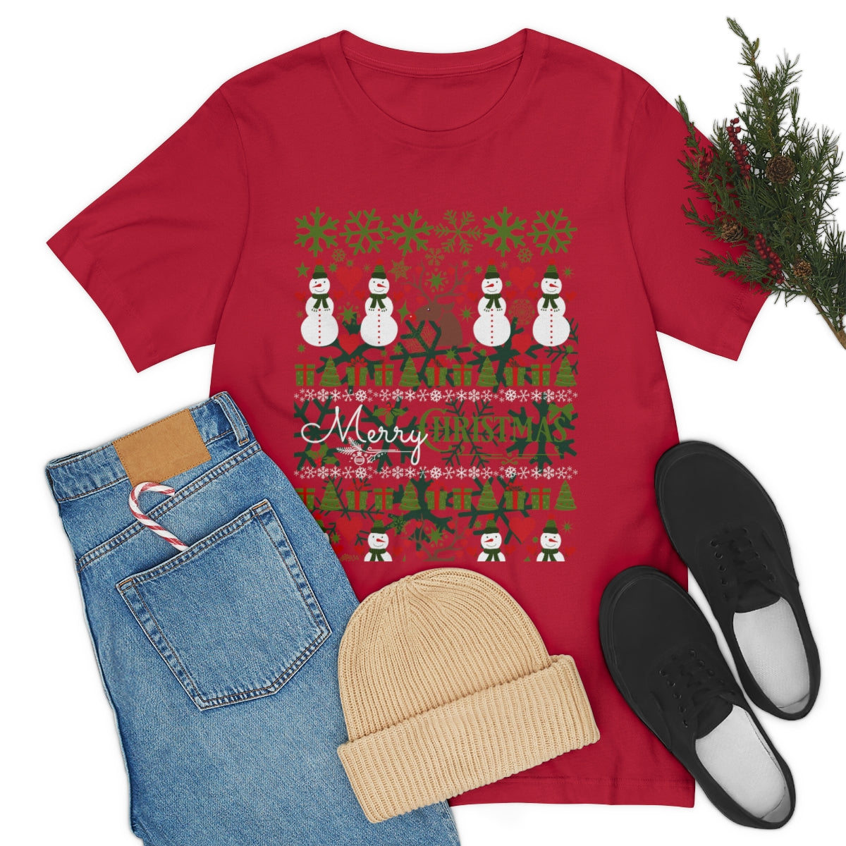 Ugly Or Cute Holiday Tee