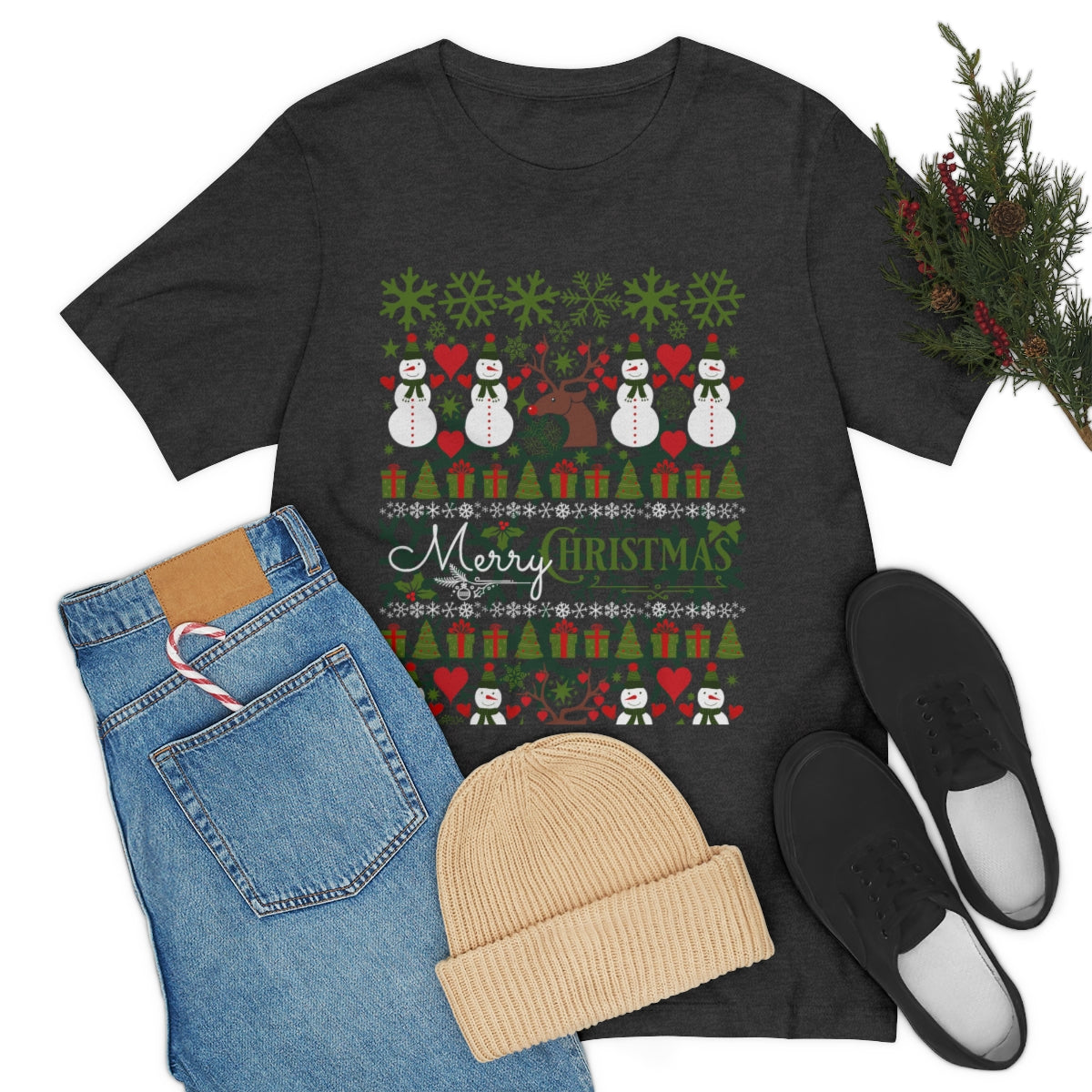 Ugly Or Cute Holiday Tee